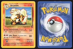 Pokemon TCG | Arcanine 33/130 | Uncommon | Base Set 2 | Moderately Played - Image 1