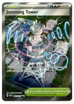 Jamming Tower 261/217 - Pokemon TCG - Ascended Heroes Ultra Rare Holo - M/NM - Image 1