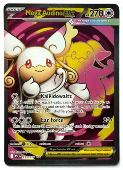 Mega Audino ex 253/217 - Pokemon TCG - Ascended Heroes Ultra Rare Holo - Image 1