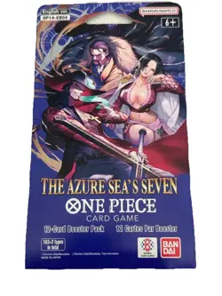 50 x One Piece OP-14 The Azure Sea's Seven Booster Packs (OP14-EB04] ✅ - Image 1