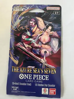 50 x One Piece OP-14 The Azure Sea's Seven Booster Packs (OP14-EB04] ✅ - Image 2