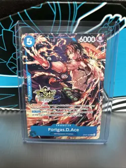 2025 One Piece Portgas D Ace OP07-053 3rd Anniversary Rare - Image 1