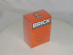 100 Legion Supplies Brick Orange MATTE DECK PROTECTOR CARD SLEEVES Pokemon mtg - Image 1