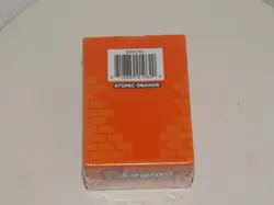 100 Legion Supplies Brick Orange MATTE DECK PROTECTOR CARD SLEEVES Pokemon mtg - Image 2