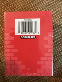 Legion Brick Goblin Red Matte Finish Card Sleeves (Sealed-100 Count) - Image 2
