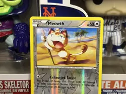 Pokemon TCG XY Breakthrough - Meowth #114/162 - Reverse Holo Card - Image 2