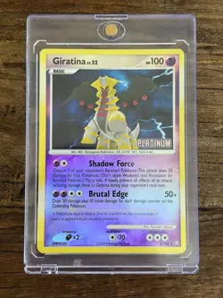 Giratina LV.52 4/146 Reverse Holo Platinum Stamped Pokemon Card NM - Image 1