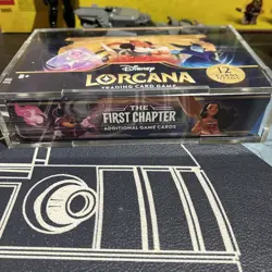 Disney Lorcana Trading Card Game The First Chapter Booster Box Sealed W Acrylic 4050368981905 - Image 2