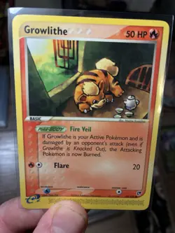 Growlithe 65/100 Sandstorm Non Holo Pokemon Single Card - Image 3