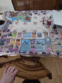 Pokemon TCG 28 Card Lot Blastoise EX, Palafin EX, Mega Kangaskhan EX Promo Holo - Image 1