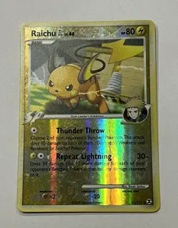2009 Pokemon Raichu Card Reverse Holo 31/111 Nintendo Platinum Rising Rivals - Image 1