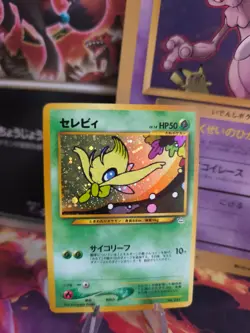 Pokemon Karte Card celebi Neo Revelation Awakening Legend Holo Wotc japanese LP+ - Image 1