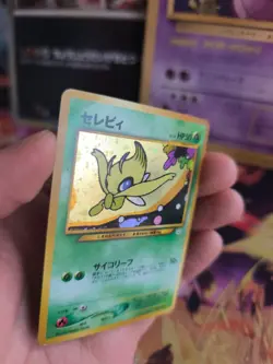 Pokemon Karte Card celebi Neo Revelation Awakening Legend Holo Wotc japanese LP+ - Image 3