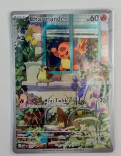 Charmander #44 Pokemon Obsidian Flames TCG Holo Promo Card NM Sealed New SVP - Image 1