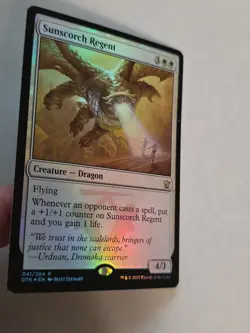 Sunscorch Regent Dragons of Tarkir Foil - Image 3