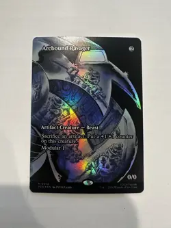 Magic The Gathering Arcbound Ravager Artifact Creature Foil M 0014 - Image 1