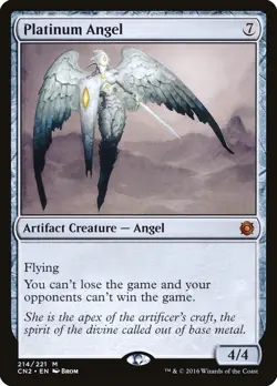 Platinum Angel MTG CN2 #214 Conspiracy Take the Crown Rare NM - Image 1
