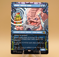 Krang, Master Mind | 230 | Rare | Showcase | Regular | TMNT | MTG - Image 1