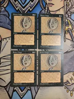 4x Broken Visage - LP/MP Homelands MTG Magic - Image 1