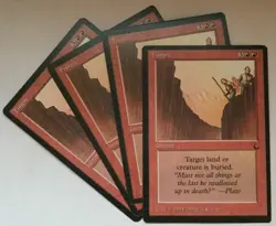 4x Fissure - MTG The Dark - Image 1