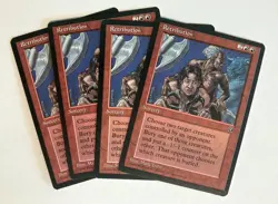 Retribution (4) Homelands NM MTG Magic the Gathering - Image 1