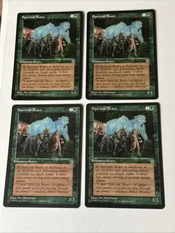 Spectral Bears X4 Homelands Ex Condition See Pics Front Back - Image 1