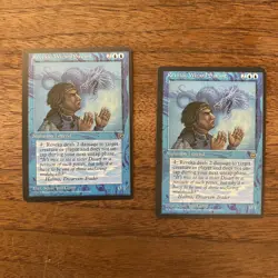 2x Reveka Wizard Savant NM+ NEVER PLAYED MTG Homelands Magic x2 FAST SHIPPING - Image 1