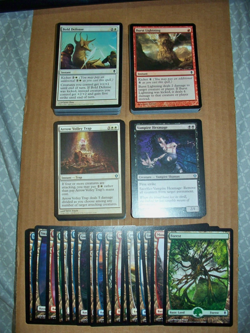 MTG Magic 1x Zendikar Complete Common & Uncommon & Full Art Basic Land Set NM/LP - Image 2
