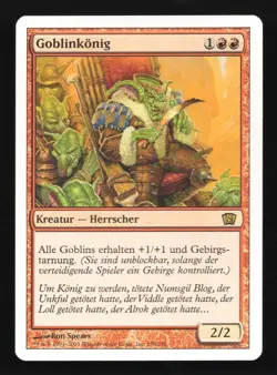Goblinkonig / Goblin King - Achte / Eighth Edition - Near Mint+ - MTG / Magic - Image 1