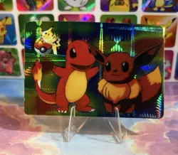 Pokemon Vintage Pocket Monsters Vending HOLO Prism Sticker 1999 Bandai Nintendo - Image 4