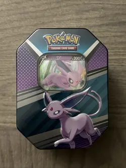 Pokemon TCG V Heroes Tin - Espeon V - Factory Sealed - Image 1
