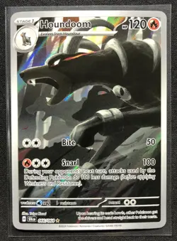 Pokemon TCG Shrouded Fable Houndoom 066/064 Illustration Rare Holo - Image 1