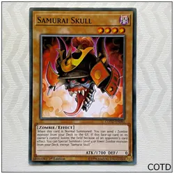 Samurai Skull - COTD-EN081 - Common 1st Edition Yugioh - Image 1
