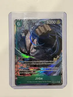 Jinbe (031) (Alternate Art) OP11-031 One Piece A Fist of Divine Speed NM - Image 1
