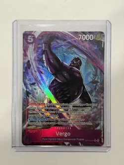 2026 One Piece OP14 The Azure Sea's Seven VERGO OP14-061 ALTERNATE ART NM - Image 1