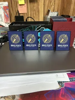 4X Roronoa Zoro SR ST21-015 SR One Piece TCG Gear 5 EX Deck Foil English Playset - Image 4