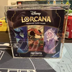 Disney Lorcana First Chapter Illumineers Trove Sealed With Acrylic Protector - Image 1