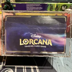 Disney Lorcana First Chapter Illumineers Trove Sealed With Acrylic Protector - Image 2