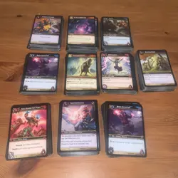 WoW TCG Bulk Lot, 500 Cards, HP- LP Condition, Vintage, World of Warcraft - Image 1