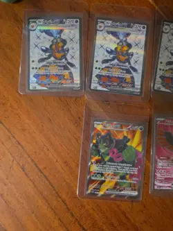 18x English Pokemon TCG SR card lot paldean fates paradox rift obsidian flames - Image 4