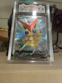 Pokemon TCG S-Chinese Card CS3.5C-070 Sword & Shield Victini V SR Ultra Rare - Image 3