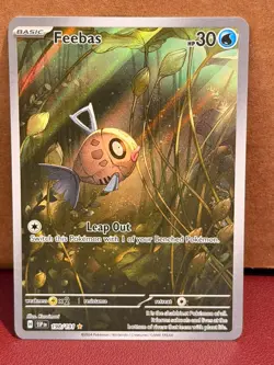 Feebas - 198/191 - Illustration Rare - Surging Sparks - Pokemon Card - NM/M - Image 1