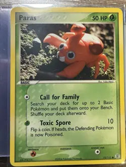 Paras 72/112 Pokemon 2004 Single Card Non Holo TCG - Image 1