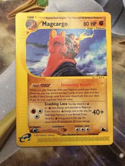 Pokemon Card - Magcargo Skyridge 18/144 Rare LP FREE SHIPPING - Image 1