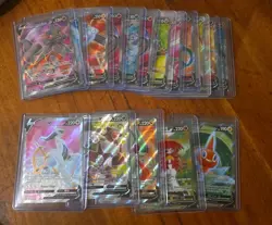17x English Pokemon TCG SR card lot lost origin shining fates fusion & more - Image 1
