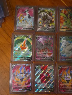 17x English Pokemon TCG SR card lot lost origin shining fates fusion & more - Image 2