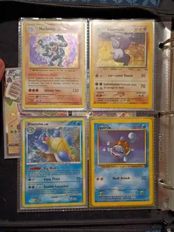 Pokemon Binder 2 By 2 With slitly used cards With 16 Extra Pages - Image 3