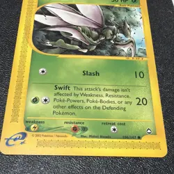 Pokemon Card - Scyther Aquapolis 2002 106/147 Non Holo - Image 3