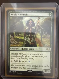 Noble Hierarch Double Masters Regular MTG Card in Near Mint Condition - Image 1