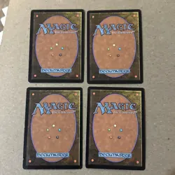 Land Grant x4 Mercadian Masques LP Condition see front and back pics - Image 2